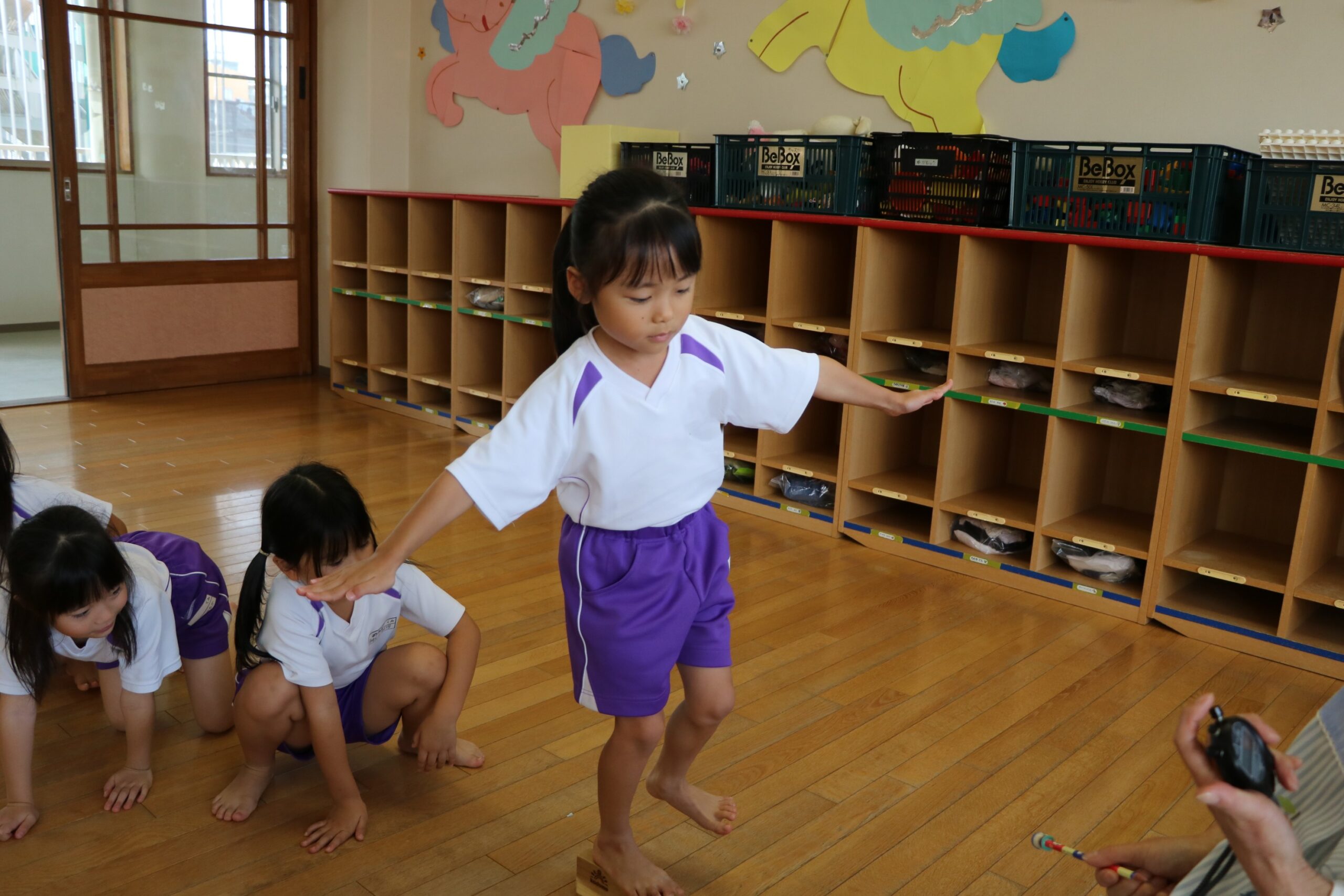 運動能力適性テスト　年長組